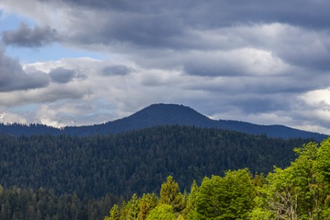 Blick vom Kleinen Arbersee