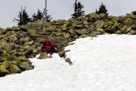 Sturz bei Wanderung auf Lusen 