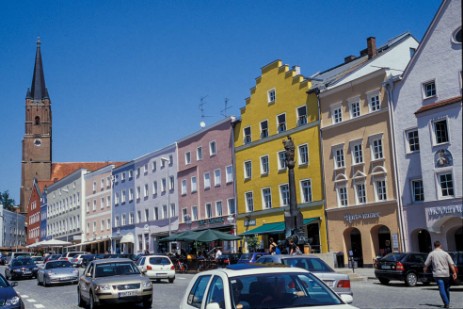 Stadtplatz in Eggenfelden