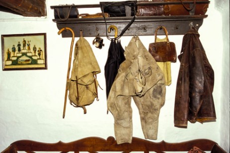 Garderobe im Freilichtmuseum Massing