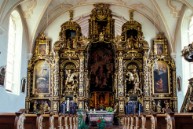 Hauptalter in der Wallfahrtskirche Sammarei